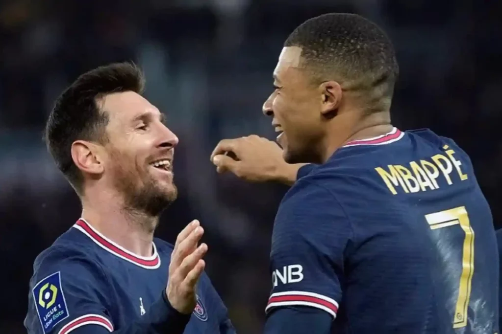 Mbappe talks about Messi